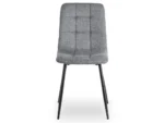 Jedálenská stolička šedá látka Peru 2 – Obrázok 2